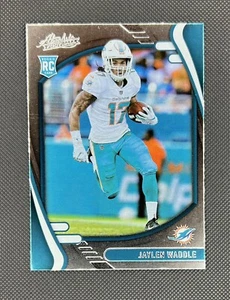 2021 Panini Absolute Football #106 JAYLEN WADDLE RC Rookie MIAMI DOLPHINS - Picture 1 of 2