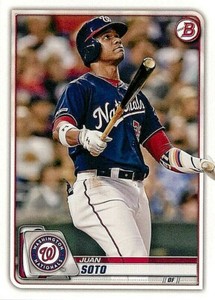 2020 Bowman #10 Juan Soto NATIONALS