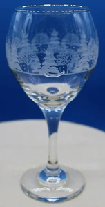 Libbey's Weihnachten weiß mattiert Kiefern Kelch Glas - 12 Unzen - Bild 1 von 5
