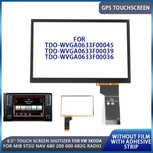 Digitalizador de pantalla táctil para VW MIB STD2 NAV TDO-WVGA0633F00039 TDO-WVGA0633F00045 - Imagen 1 de 12
