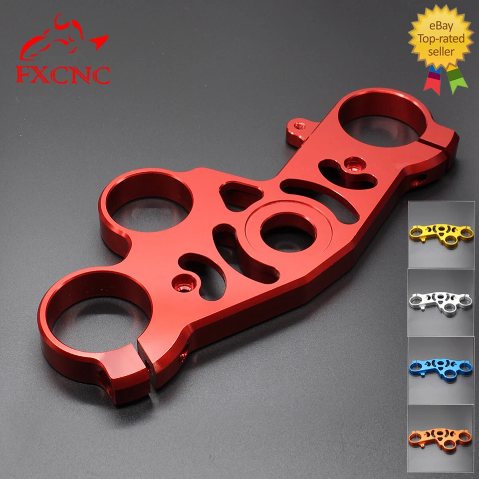 For Yamaha YZF R1 2004 2005 2006 CNC Triple Tree Front Upper Top Clamp Fork 50mm - Image 1 of 4