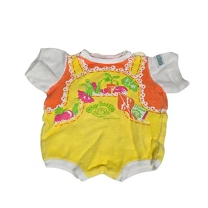 Cabbage Patch Doll Outfit Garden Romper 1984 OAA Coleco Industries WW Taiwan 80s - Picture 1 of 10