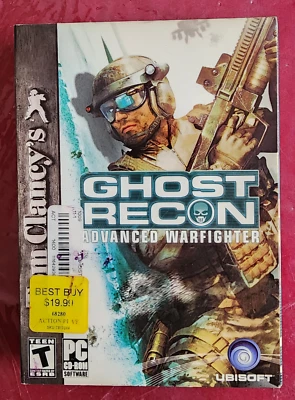 Tom Clancys Ghost Recon Advanced Warfighter (PC CD) New US Retail Edition Sealed - Image 1 of 4