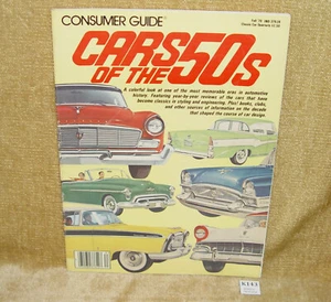 AUTOS DER 50ER JAHRE - VERBRAUCHERFÜHRER MAGAZIN KLASSISCHWAGEN VIERTELJÄHRLICH HERBST 1978 PB USA - Bild 1 von 9