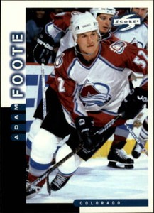 1997-98 Score Hockey #257 Adam Foote