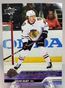David Gust Young Guns 2023-24 Upper Deck Series 1 #218