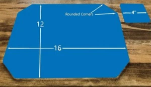 DistinctAndUnique BLUE Acrylic Place mats and Coasters - Picture 1 of 7