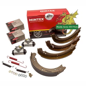 OE Land Rover Defender 90 Rear Brake Kit DA6507 G to HA701009 Shoe & Cylinder - Picture 1 of 2