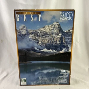 Lake Moraine Banff National Park Canada Puzzle 300 Pieces Nature’s Best RoseArt - Picture 1 of 8