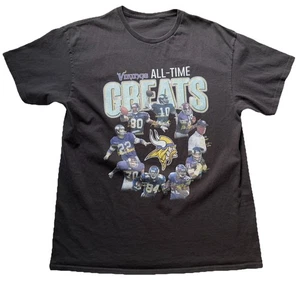Minnesota Vikings All Time Greats T Shirt M/L Randy Moss AP Carter Tarkenton Tee - Picture 1 of 5