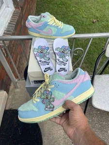 Verdy x Nike SB Dunk Low Pro Visty Men's Size 13 Tried On - Picture 1 of 9