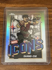 2025 Topps Chrome Marvel Shang-Chi #MI-9 Marvel Icons Refractor - Picture 1 of 2