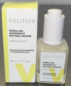 Volition Semillon Overnight Retinol Serum 35 ml 1.1 fl oz Anti-Aging FAST SHIP - Picture 1 of 5
