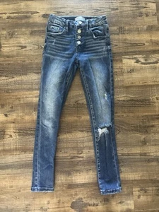 Girls Youth KanCan Signature High Rise Skinny Jeans Size 10  - Picture 1 of 3