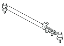 1995-2002 Range Rover Drag Link (4.0 SE & 4.6 HSE) - New OEM Part Foto 1 de 1