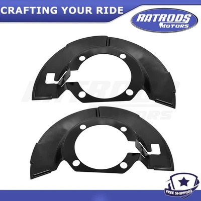 2Pcs Front Brake Dust Shield  for 2003 - 2008 Dodge Ram 2500 3500 924-228 New - Изображение 1 из 4