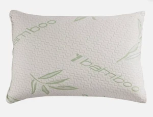 Bamboo Shredded Memory Foam Pillow Hypoallergenic Washable Cover King Queen - Picture 1 of 10