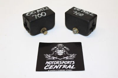 1998-2005 Ski-Doo Summit MXZ GTX OEM conjunto de suporte de trilho de rolha de borracha - Imagem 1 de 3