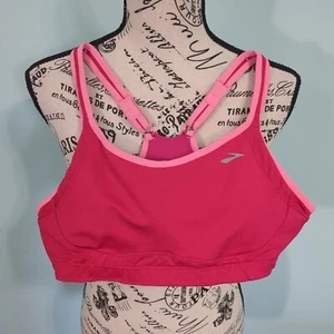 Brooks verstellbarer Sport Lauf BH pink Gr. Medium 34cd - 36 x - Bild 1 von 4