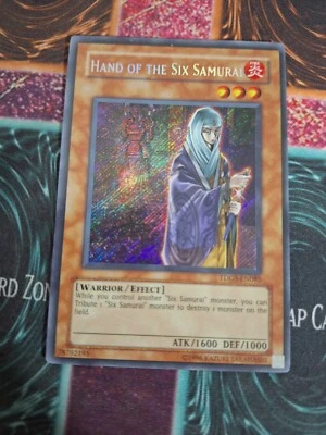 Yu-Gi-Oh! Hand of the Six Samurai TDGS-EN085 Secret Rare Unlimited Near Mint - Image 1 of 4
