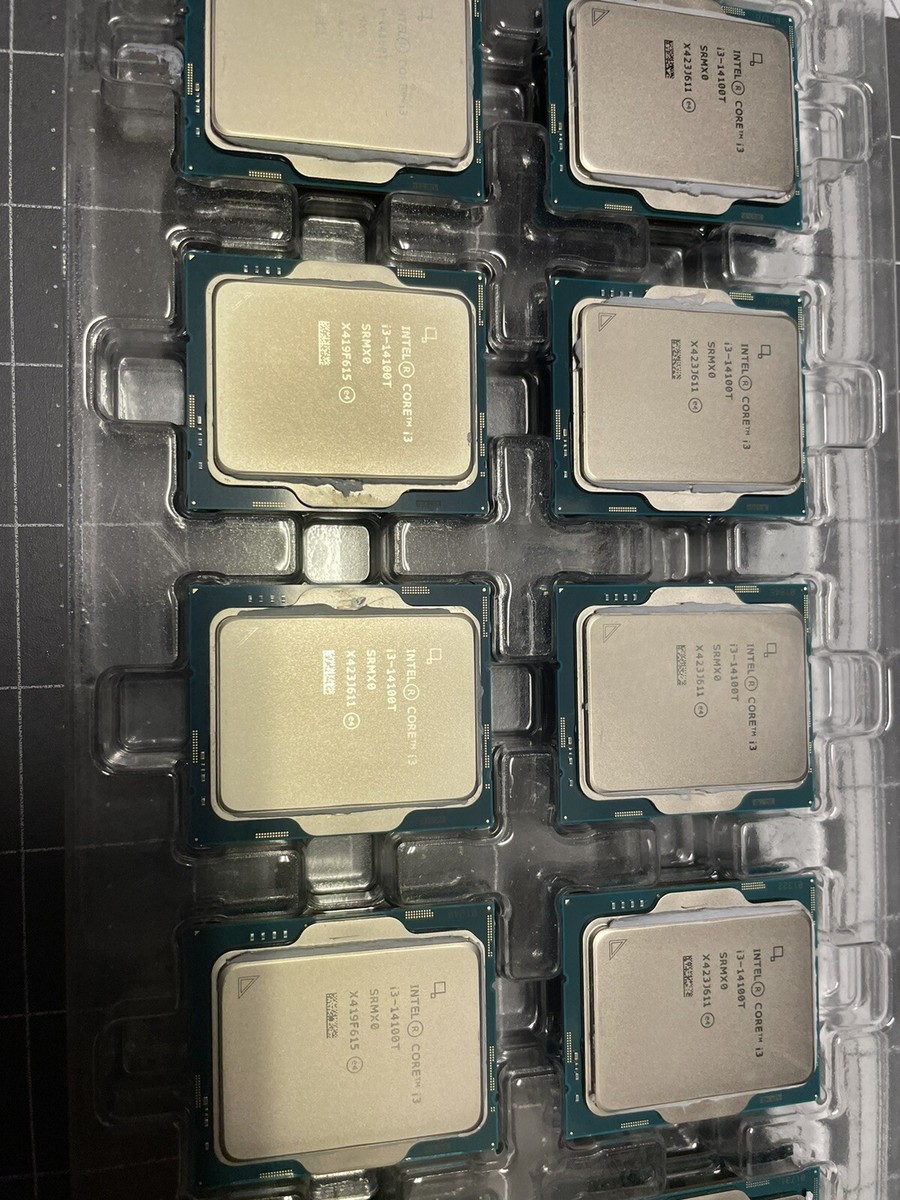 New System Pull] Intel Core i3 i3-14100T 2.7 GHz 4 cores 8 threads