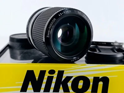 🌸[Near MINT] Nikon Zoom Nikkor 43-86mm F3.5 MF Standard Lens From Japan - Image 1 of 4