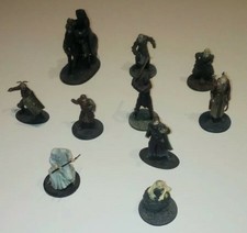 Set 10 statuine Il Signore Degli Anelli. The Lord of the Rings.