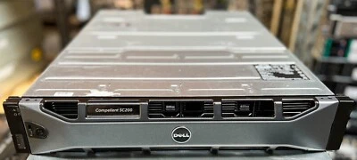 DELL Compellent SC200 HDD Enclosure 12x 600GB 2.5" HDD 2x 00TW47 Controls 2xPSU - Image 1 of 4