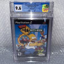 FACTORY SEALED The Simpsons Hit & Run CGC 9.6 A+ PS2 PlayStation 2 NOT WATA VGA