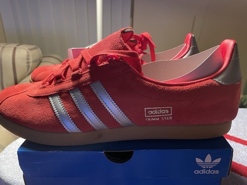 Adidas Originals Trimm Star The Lost Ones Guam Scarpe da Ginnastica H04070 Uomo UK 12 Rosso