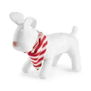 Family PJs Red Stripe Pet / Dogs Bandana Size S/M - Picture 1 of 5