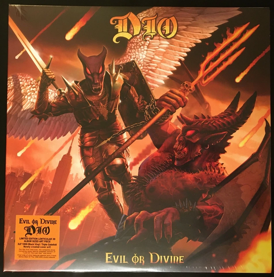 DIO - Evil Or Divine (180 Gram Vinyl 3LP) 2021 Europe BMG538629660 NEW / SEALED  - Image 1 of 1