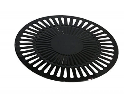 Grillaufsatz BBQ Grillplatte für Gaskocher Tischgrill Gasgrill 32cm  - Bild 1 von 4