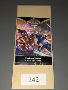 Pokemon - Libro de reglas del juego de cartas coleccionables | Zacian Zamazenta **SOLO MANUAL** - Imagen 1 de 1