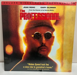 The Professional Deluxe Widescreen Movie Laserdisc Gary Oldman Reno New Sealed - Imagen 1 de 2