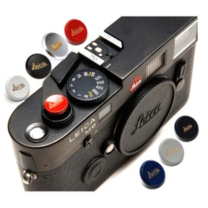 For Leica Soft Release Button Black Silver Red White Grey Purple 12mm 16mm Hot - Picture 1 of 26