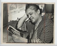 1937 ORIGINAL AFRICAN AMERICAN HARLEM FATHER DIVINE WIFE  VINTAGE PHOTO