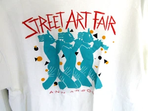 Vintage ANN ARBOR MICHIGAN SOMMERKUNST FAIR T-SHIRT L STREET ART FAIR - Bild 1 von 12