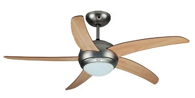 VENTILATORE A SOFFITTO DCG VECRD54TL 5 PALE CON TELECOMANDO DIAMETRO 130CM - Immagine 1 di 4