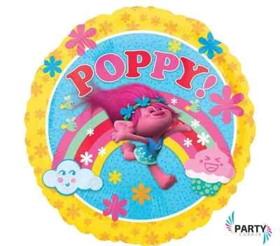 Trolls Party Supplies Poppy Foil Balloon (45cm) - image 1 of 2