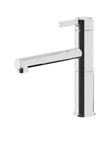 GoodHome Morita Chrome Effect Kitchen Top lever Tap - Picture 1 of 5