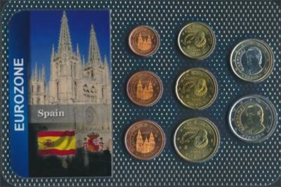 Coins Espagne 2009 Fleur de coin Séries de monnaies 2009 1 cent jus (10678716 - Photo 1/2