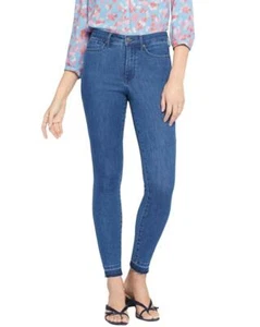 NYDJ Ami High Waist Released Hem Stretch Skinny Jeans in Treasured Size 2 - Picture 1 of 2