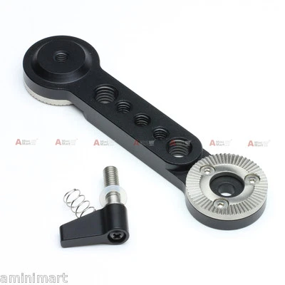 Brazo de barra de extensión de hueso de perro roseta tipo ARRI fr soporte de varilla de 15 mm agarre de plataforma de cámara Foto 1 de 4