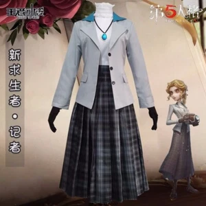 Identity V Fashion Cosplay Costume Alice DeRoss Reporter Survivor Halloween Sets - Picture 1 of 14