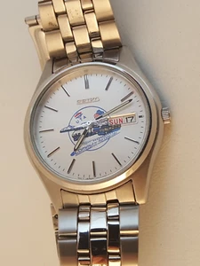 Reloj Seiko día fecha UTA tren Salt Lk City Commuter Rail Constructors Japón - Imagen 1 de 10