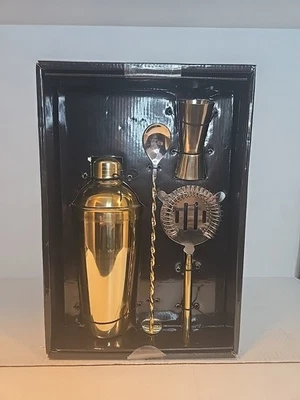 Beekman Home 4 Piece Stainless Steel Bar Tool Set - Image 1 of 4