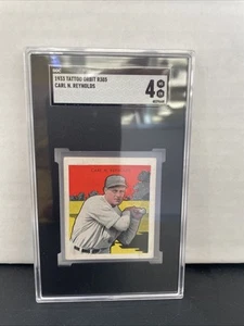 1933 Tattoo Orbit CARL REYNOLDS - SGC 4 - Low Pop R305 Browns - Picture 1 of 2
