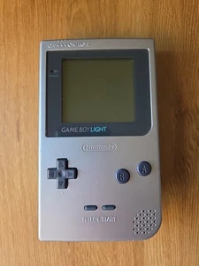 Nintendo Game Boy Light MGB-101 Silver Japan Import – Tested & Working – Rare - Picture 1 of 7