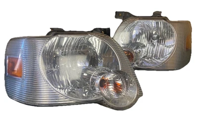Par de faros halógenos izquierda derecha #P1 OEM 2006 2007 2008 2009 2010 Ford Explorer Foto 1 de 4
